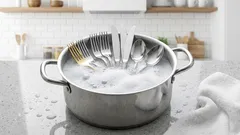 Pulire posate senza chimici: 5 metodi per farle tornare brillanti